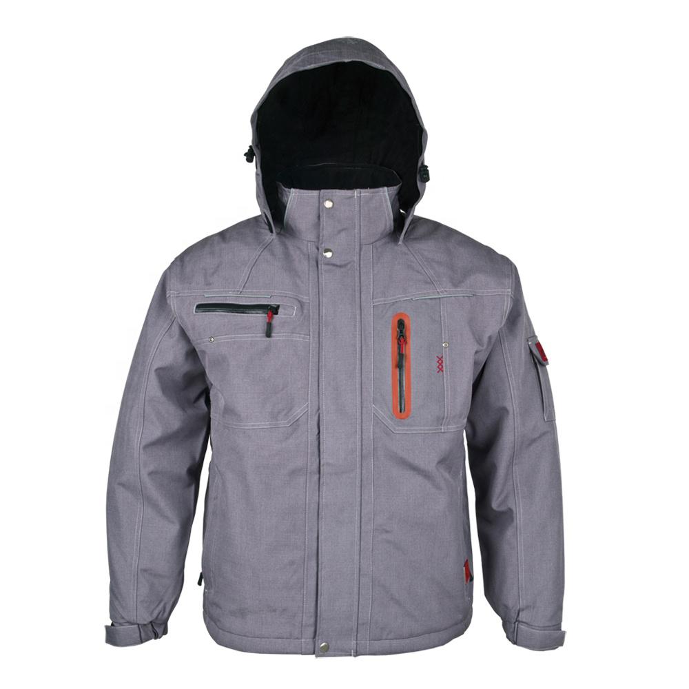 Men parka coat winter tape seam ski wear windbreaker 