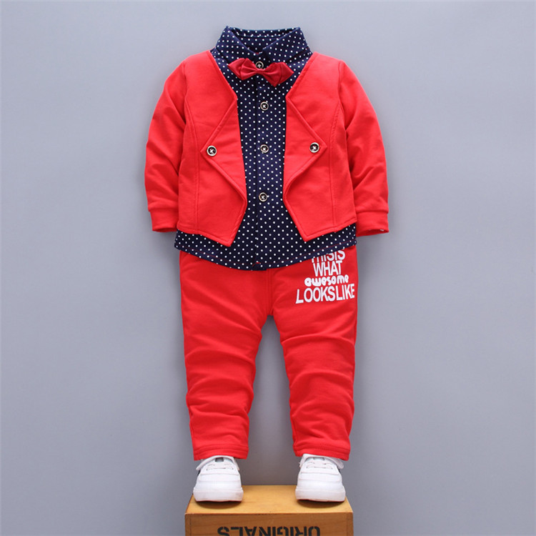 Popular gentleman set hot boy children clothing sets kids clothes from china manufacturer 