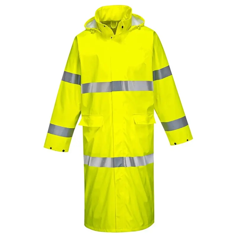 high quality top sale custom waterproof pu coating raincoat